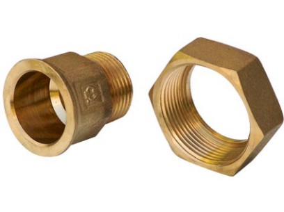 Šroubení k čerpadlu mosazné BEZ těsnění 1